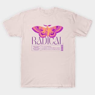 Beautiful Moth Radical Rebel T-Shirt